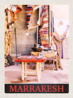 Holzschild 30x40 Marrakesch Marokko Kultur Wand Deko Cafe Sammler Geschenk