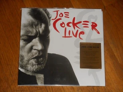 JOE COCKER live RED VINYL 2x LP NEW audiophile 180 gram 2 BONUS TRACKS numbered - Image 1 of 4