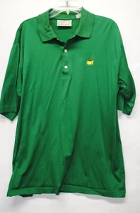 Slazenger Masters Collection Mens Green Augusta Polo Shirt (F4) - Picture 1 of 5