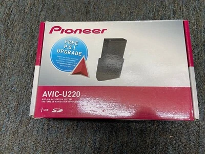 PIONEER AVIC-U220 ADD-ON GPS NAVIGATION SYSTEM *CLASSIC* - Image 1 of 4