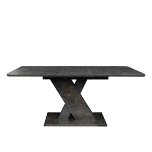 Multifunctional extendable dining table,X-leg design Suitable for family dinners - Picture 1 of 12