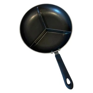 Triple Divided Non-Stick Skillet by RDP Productions, Inc. - Picture 1 of 2