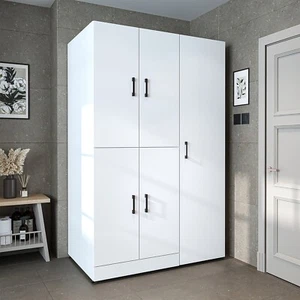 Roomart Waschmaschinenschrank "DORASET" für Trockner & Waschmaschine,115cm breit - Bild 1 von 51