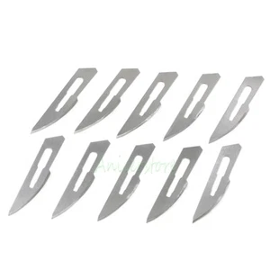 100pcs #23 Blades Carbon Steel Surgical Scalpel Knife for Model PCB Graver DIY - Picture 1 of 3