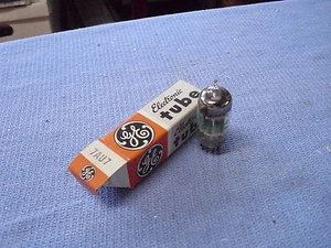 Vintage GE Vacuum Tube 7AU7 New in Box! Hickok 539CTested, NOS! - Picture 1 of 5
