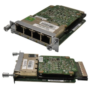 Cisco EHWIC-4ESG-P 74-7180-01 4-Port 10/100/1000 Ethernet switch interface card - Afbeelding 1 van 6