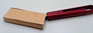 Vintage Stanley Home Products Wire metal Brush - Plastic Burgandy Handle NIB - Picture 1 of 3
