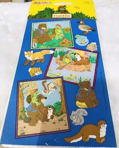 NEW Vtg Sandylion Stickers Franklin Turtle Bear Fox Otter Scrapbooking - Picture 1 of 4