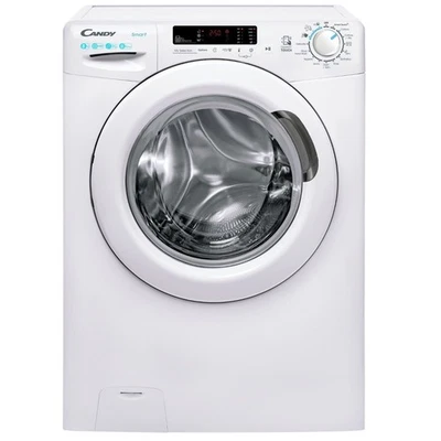 Candy Smart 8kg 1400rpm Washing Machine - White CS1482DW4/1-80 - Image 1 of 4