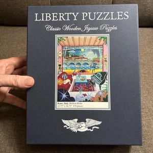 Puzzle Liberty in legno 478 pezzi, ROMA, ITALIA di Herbert Hofer, completo - Foto 1 di 4