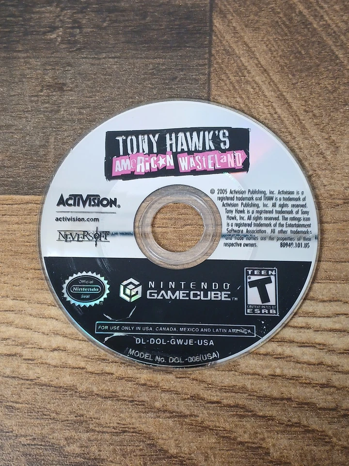 Tony Hawk's American Wasteland (Nintendo GameCube, 2005) solo juego - probado Foto 1 de 1