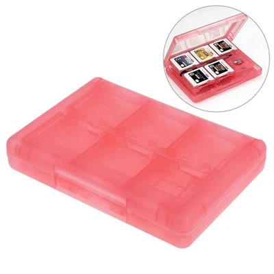 Caja de cartucho con soporte para tarjeta de juego 28 en 1 para Nintendo DS 3DS XL LL DSi MT Foto 1 de 4