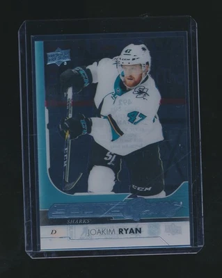 JOAKIM RYAN 2017-18 UPPER DECK YOUNG GUNS CLEAR CUT RC PARALLEL #492 - Image 1 of 2