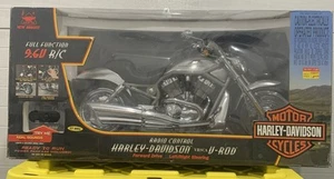New Bright Harley Davidson VRSCA V-Rod R/C 9.6 V Motorcycle 2003 NOS 24" - Picture 1 of 11