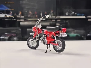 EBBRO 1/10 HONDA GIRAFFA DAX ST50 1969 modellino pressofuso moto bici regali ROSSO - Foto 1 di 6