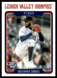 2023 Cristopher Sanchez Choice Minor League Rookie Card Lehigh Valley IronPigs - Picture 1 of 2