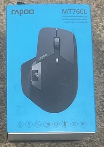 Rapoo MT760L Multi-Mode Wireless Mouse – 11 Buttons, 4 000 DPI, 90-Day Battery - Picture 1 of 4