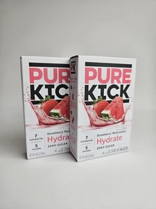 Pure Kick Strawberry Watermelon Hydrate Drink Mix Einzelpack 2 - Bild 1 von 3