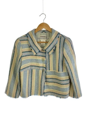 Giacca CHANEL/Taglia 42/Wool/Blue/P14754V08232 Usato - Immagine 1 di 4