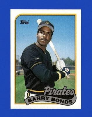 Коллекционные бейсбольные карточки 1989 Topps Set-Break No620 Barry Bonds почти как новые или лучше *GMCARDS* - Изображение 1 из 2