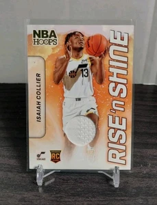 2024-25 NBA Hoops Winter Rise N Shine Memorabillia #RSM-ICJ Isiah Collier (RC) - Foto 1 di 2