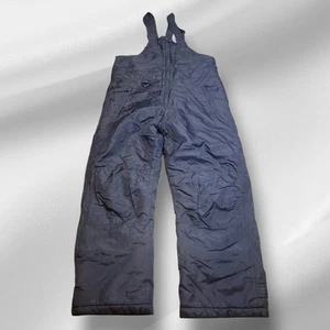 Arctic Quest Kids Ski Snow Bib Black 14/16 Unisex Boys Girls Winter Overalls  - Picture 1 of 10