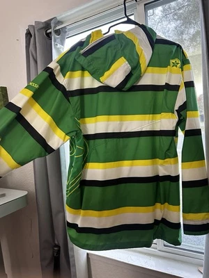 Sessions Grande L LG VERDE Esquí Snowboard Chaqueta Calor 2 RECCO Tech DELUXE Foto 1 de 4