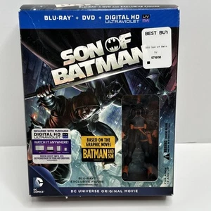 DC Universe Animated Movie SON OF BATMAN BEST BUY EXCLUSIVE + DEATHSTROKE FIGURE - Picture 1 of 6