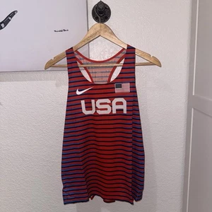 Nike 2023 USA International Team Pro Elite Track Singlet (AO8669-602) Size L Men - Picture 1 of 3