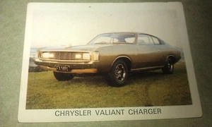 1972 CHRYSLER VALIANT VH CHARGER - WEETBIX New Zealand  Swap Card - Picture 1 of 2
