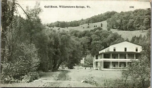 Vintage  Postcard Gulf House Williamstown Vermont VT Resort 1908 - Picture 1 of 3