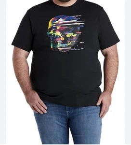 Camiseta ROBERT GRAHAM Suelta Gráfica Cañón Talla 2XL Negra/Multicolor - Imagen 1 de 6