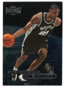 1997-98 Fleer Metal Universe Championship TIM DUNCAN RC #72 - Picture 1 of 2