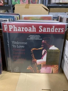 Pharoah Sanders 2LP Welcome To Love Translucent Yellow 2023 - Picture 1 of 1