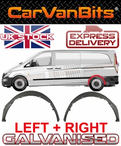 FOR MERCEDES VITO VIANO W639 SWB LWB 03-10 REAR INNER WHEEL ARCH REPAIR PANEL X2 - Picture 1 of 11