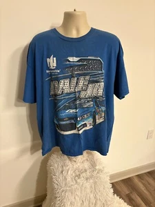 NASCAR DALE EARNHARDT JR #88 MENS T SHIRT SIZE 2XL BLUE NATIONWIDE HENDRICK - Picture 1 of 3
