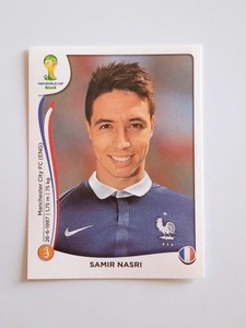 No. 388 Samir Nasri France - WC Brazil 2014 Panini