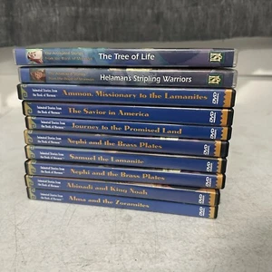 The Animated Stories From the Book of Mormon - Set Of 10 DVDs Living Scriptures - Picture 1 of 2