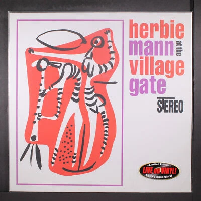 HERBIE MANN: at the village gate AUDIO FIDELITY 12" LP 33 RPM Sealed - Image 1 of 2