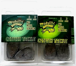 2 PAQUETES Mudville Catmaster 1oz Sin rodar Paquete de 2 unidades Aparejos de bagre - Imagen 1 de 20