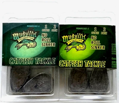 2 PAQUETES Mudville Catmaster 1 OZ Sin rollo Paquete de 2 unidades Aparejos de bagre Foto 1 de 4