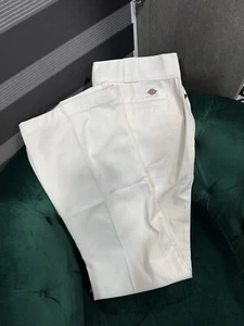 Dickies 874 Original Fit Work Pants Women’s Size 10 White 2 Pairs - Picture 1 of 7