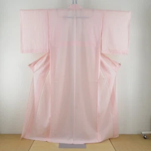 Kimono estivo estivo seta rosa una famiglia stemma 64,2 pollici donna - Foto 1 di 12