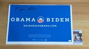 Joe Biden Autograph Signed Official Obama ‘08 President Yard Sign JSA COA - Picture 1 of 3