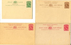 GRENADA KGV POSTAL CARDS (4) - Picture 1 of 1