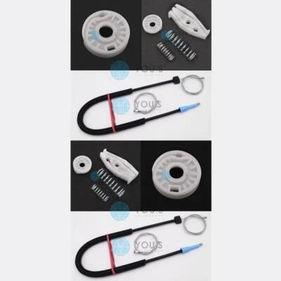 For VW NEW BEETLE Cabrio Window Regulator Repair Kit Cable Rear Left+Right - Image 1 of 3