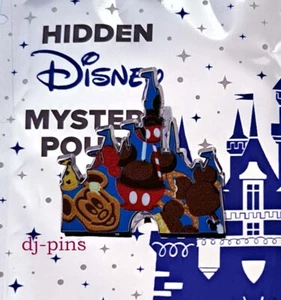 Disneyland DLR 2025 Schlösser Disney Snacks Hidden Mickey Disney Pin HD25 - Bild 1 von 3