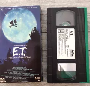 E.T. The Extra-Terrestrial VHS Movie 1988 Steven Spielberg - Imagen 1 de 2