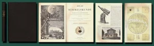 Huge 1898 Celestial Atlas-Astronomy/Moon,Mars & Star Maps/540 Illustr.&61 Plates - Picture 1 of 21