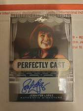 2013 JENNIFER LOPEZ  Leaf Pop Century Perfectly Cast Signatures PC-JL1 Autograph